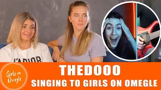 Reaction - TheDooo Singing to Girls on Omegle. Reaction