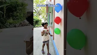 Lam no bong bay bhan qua bat ngol Burst Balloons 🎈 to receive surprise 😱 #shorts #youtubeshorts