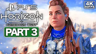 HORIZON FORBIDDEN WEST Gameplay Walkthrough Part 3 [PS5 4K 60FPS] - No Commentary