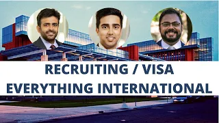 International Student in MBA | Recruiting | Visa | Worth it?