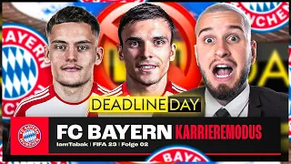 EINE DEADLINE DAY der BAYERN zum VERGESSEN!😱 100 MIO TRANSFER👀🔥 FIFA 23: FC BAYERN KARRIERE #2