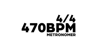 470 BPM Metronome