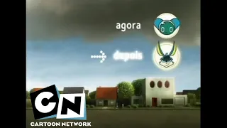 Cartoon Network ( Era City ) Bumper - "Agora/Depois" Robôboy e Lunáticos à Solta ( Vinheta Rara )