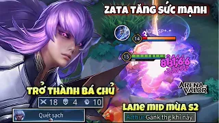 Zata Chính Thức Trở Thành Trùm Lane Mid Ở Mùa S4 Vì Được Tăng Sức Mạnh Ngầm Quá Lố 😱😱😱