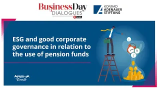 ESG and good corporate governance in relation to the use of pension funds