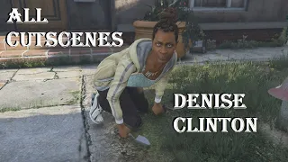 Grand Theft Auto 5 - All DENISE CLINTON Character Cutscenes Story Mode (Janet Hubert) GTA5