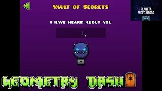 Todos los códigos del Vault of Secrets | GEOMETRY DASH