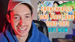 NEW One Piece Dub Episodes 1062-1073 Out On Crunchyroll!!!