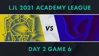 AXZ.A vs CGA.A｜LJL 2021 Academy League Day 2 Game 6