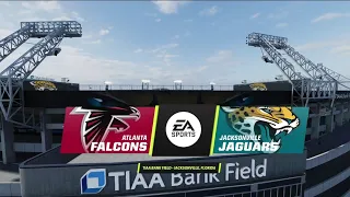 Falcons vs Jaguars Simulation (Madden 24 Rosters)