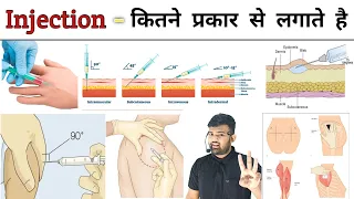 Injection | Types of Injection | Route of Injection | Hospital | Treatment | Doctor | Nursing