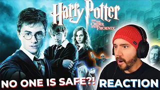 *Harry Potter* Has me STRESSING!! | First Time Watching Harry Potter and the Order of the Phoenix