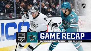 Sharks @ Kings 12/27 | NHL Highlights 2023