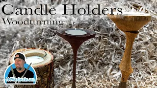 Turn a candle holder three ways