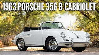 1963 Porsche 356 B 1600 Super Cabriolet - Drive and Walk Around - Southwest Vintage Motorcars