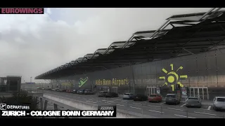 Zurich - Cologne Bonn Germany | Ew273 | Real Ops | FBW A32NX | MSFS