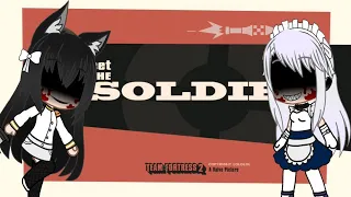 Azur lane are Girls frontline react to TF2 Meet the Soldier