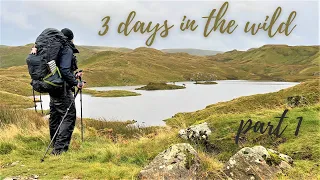 Backpacking UK - 3 days Solo Wild Camping in the Lake District