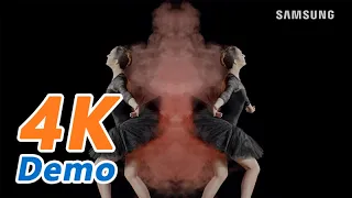 【4K Demo】 Samsung 4K Demo Video:  Coloured Smoke Grenades HDR