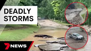 Victoria’s Gippsland region hit by deadly flooding | 7 News Australia