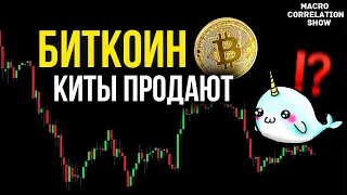 БИТКОИН ХОЧЕТ ПАДАТЬ? БИТКОИН ПРОГНОЗ + АНАЛИЗ ПОВЕДЕНИЯ КИТОВ | КРИПТОВАЛЮТА