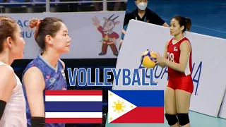 FULL HD : THAILAND - PHILIPPINES | ไทย - ฟิลิปปินส์  Volleyball - Best Match
