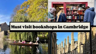 Best Bookshops in Cambridge, England | Bookshop recommendations | Must Visit | VLOG