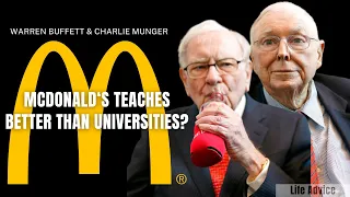 Buffett & Munger: McDonald's Teaches Better Than Universities? | Berkshire Hathaway 2010