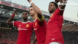 eFootball 2022(Pes 2022) Gameplay - Manchester United Vs Barcelona Full Match