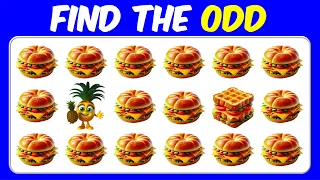 【Easy, Medium, Hard Levels】Can you Find the Odd Emoji out & Letters and numbers in 15 seconds? #109