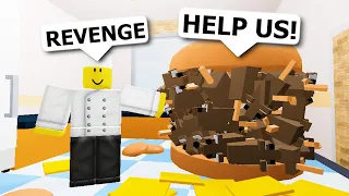 ROBLOX Cook Burgers🍔GLITCH TROLLING #2