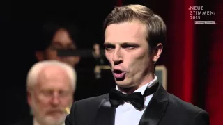 NEUE STIMMEN 2015 - Final: Anatoli Sivko sings "Ni sna, ni otdikha", Knyaz' Igor', Borodin