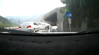 Yaris fail to control - Car Accident On The Road