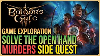 Solve The Open Hand Temple Murders Baldurs Gate 3