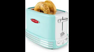 Nostalgia Retro Wide 2 Slice Toaster Model RTOS200BK Review