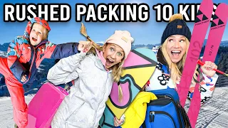 *RUSHED PACKING for 16 KiDS! ROAD TRiP EDITiON! | *What NOT to do!*