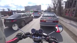 Небольшой "дальняк" на Honda cb 1300