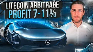 *LTC ARBITRAGE +11% FROM 1 TRADE* | LITECOIN WIN THE TRIAL GOOD NEWS | CRYPTO ARBITRAGE LTC