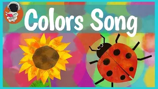 Colors Song for Kids | Primary Colors for Children | The Singing Walrus