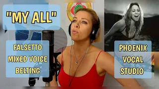 LEARN to SING at Phoenix Vocal Studio / My All / Mariah Carey / Falsetto / Mixed Voice / Belting