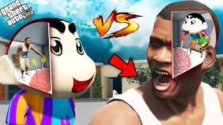 GTA 5 : Shinchan Control Franklin's & Franklin Control's Shinchan Mind in GTA 5!(GTA 5 mods)