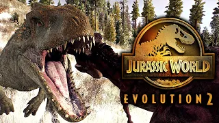 BATTLE ROYALE en HIVER !! | Jurassic World Evolution 2