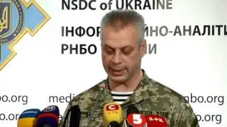Andriy Lysenko. Ukraine Crisis Media Center, 27th of October 2014