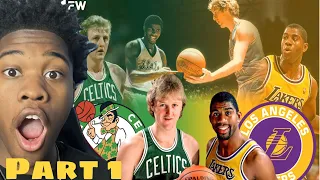 Magic Johnson and Larry Bird: A Courtship of Rivals Basketball(Part 1) | REACTION