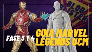 Guia Marvel Legends UCM Fase 3 Y 4