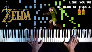 Legend of Zelda Ending Theme {Medium Level Synthesia}  // Tom Brier