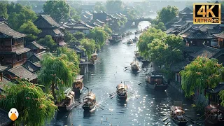 Tongli Ancient Town, Suzhou🇨🇳 Over 1000 Year Old China Water Town (4K UHD)