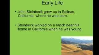 Of Mice and Men's Context: John Steinbeck