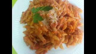 TIENES ATÚN Y TOMATE FRITO, prepara estos ricos macarrones en menos de 10 minutos👌