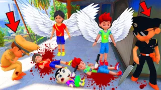 Black Little Singham Killed Kicko, Shiva And Shinchan In Gta 5 | Gta 5 Gameplay